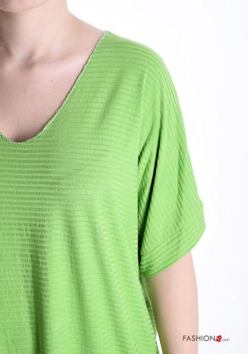 T-shirt maniche corte scollo a V - ph 4