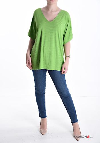 T-shirt maniche corte scollo a V - ph 5