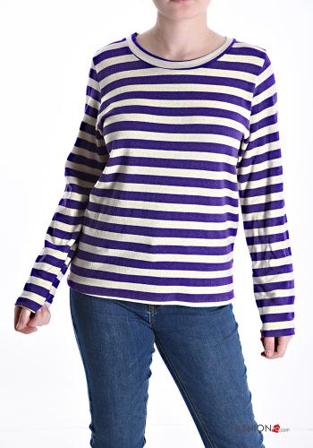 Striped Cotton Long sleeved top - ph 1