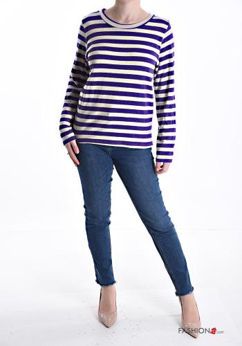 Striped Cotton Long sleeved top - ph 5