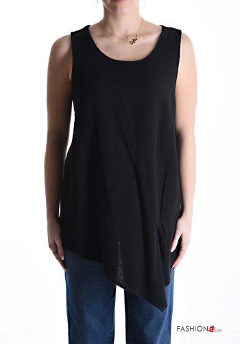Top in Cotone senza maniche