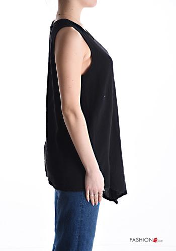 Top in Cotone senza maniche - ph 3