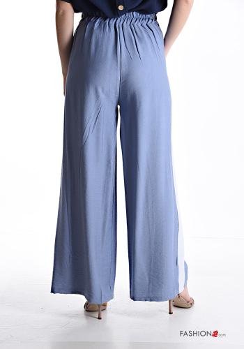 Pantalone wide leg con elastico con tasche con coulisse - ph 2