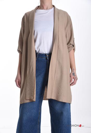 Cardigan maniche a tre quarti - ph 1