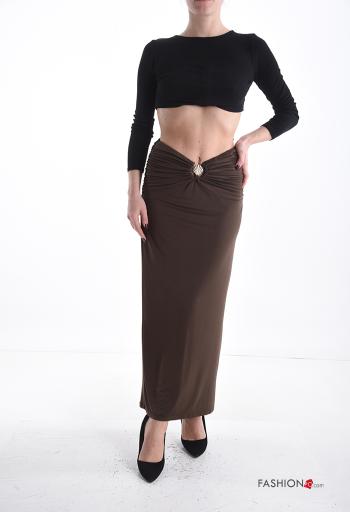 ärmellos etuikleid rückenfrei Kleid mit gummizug - ph 5