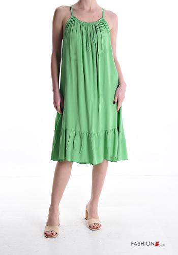 Abito oversize senza maniche con balze - ph 1