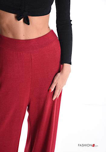 wide leg Trousers with elastic - ph 4