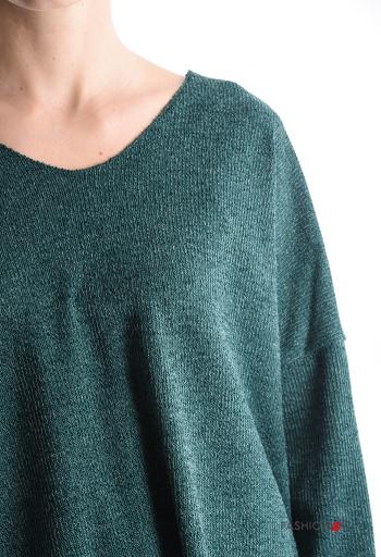 Maglione maniche lunghe scollo a V - ph 4