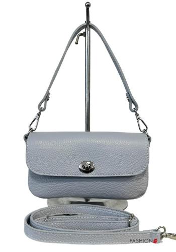Schultertaschen aus Echtes Leder mit Reißverschluss mit Schultergurt