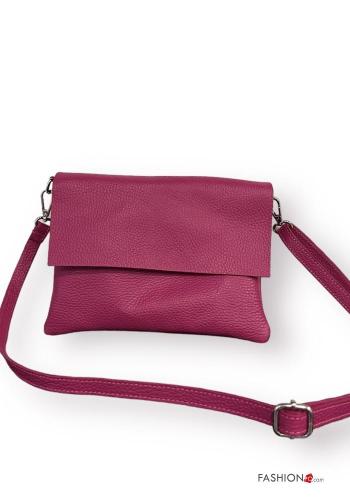 Bolso de Cuero Genuino con bandolera - ph 1