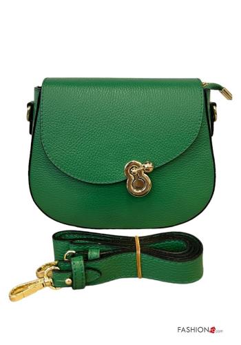 Borsa in Vera pelle con tracolla - ph 1