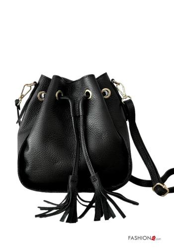 Tasche aus Echtes Leder mit Schultergurt - ph 1