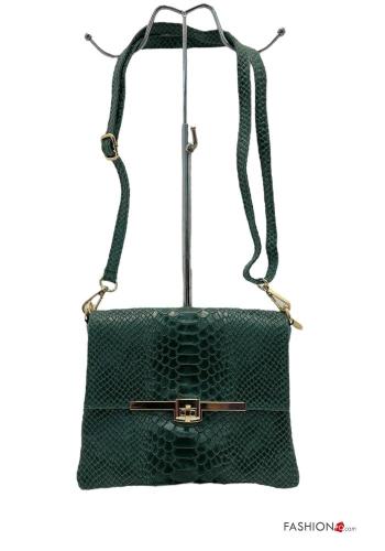 Borsa in Vera pelle con tracolla