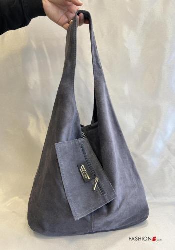 Schultertaschen aus Echtes Leder mit Portmonnaie