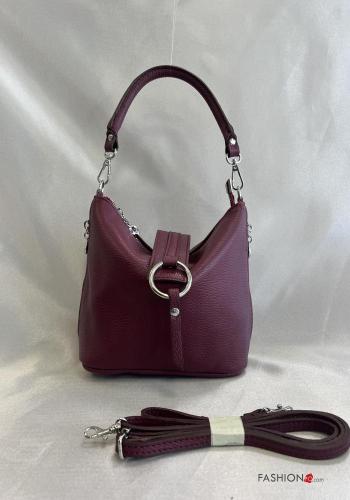 Borsa in Vera pelle con tracolla