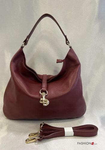 Borsa a spalla in Vera pelle con tracolla