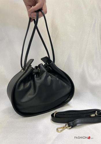 Bolsa de mano de Cuero Genuino con bandolera - ph 1