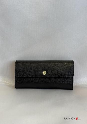 Carteira em Couro Genuíno com botões - ph 1