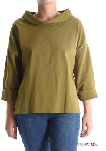 Blusa em Algodão manga comprida - ph 1