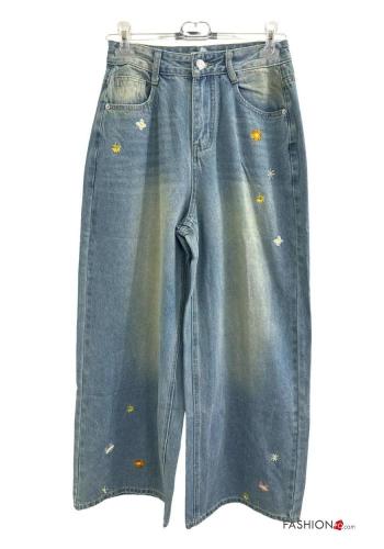Jeans en Coton