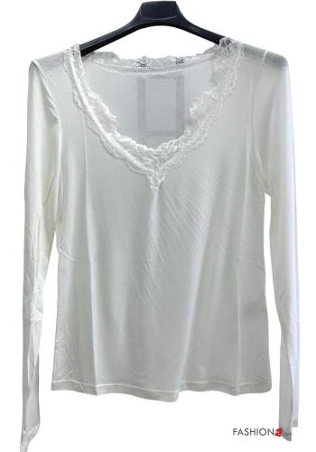 Cashmere Blend Long sleeved top