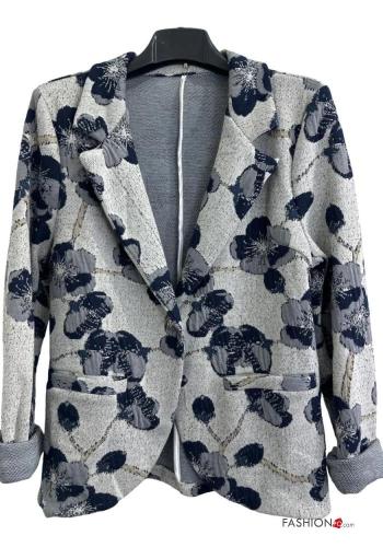 Blazer aus Baumwolle