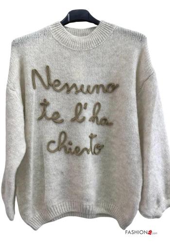 Maglione in Misto Lana