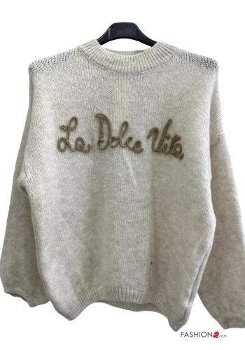 Maglione in Misto Lana