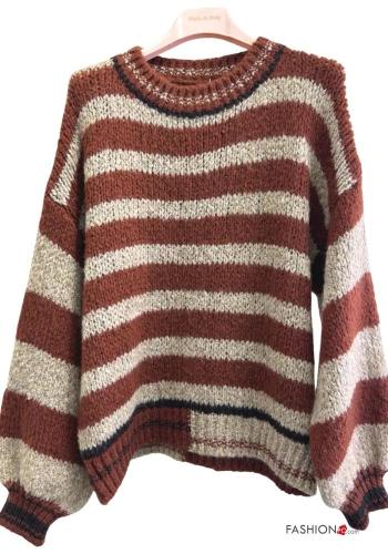 Jersey de Mezcla de Lana a rayas - ph 1