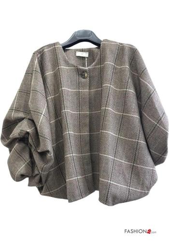 Tartan Wool Mix Jacket - ph 1