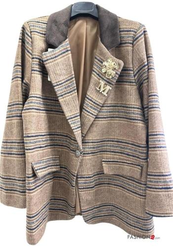 Chaqueta Estampado tartán - ph 1