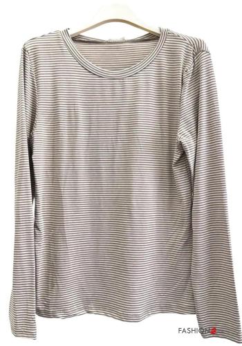 Camiseta de manga larga Estilo Informal