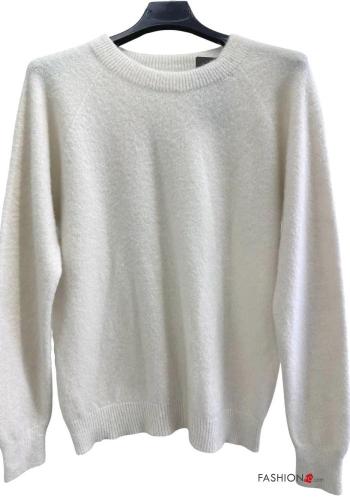 Strickpullover aus Wollmischung
