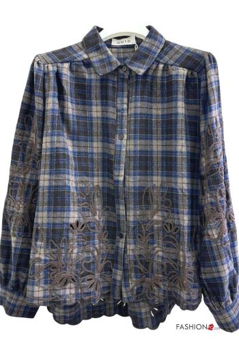 Camicia in Misto Lana