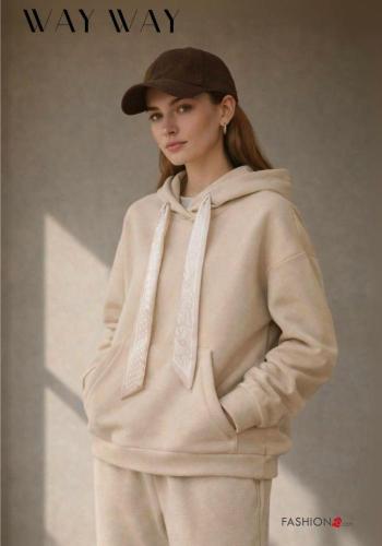 Sudadera manga larga con bolsillos con capucha - ph 1