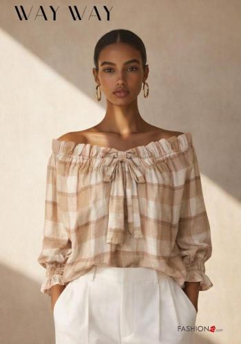 Camisa manga larga con lazo - ph 1