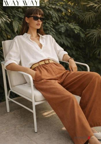 Pantalones cintura alta con cinturón - ph 1