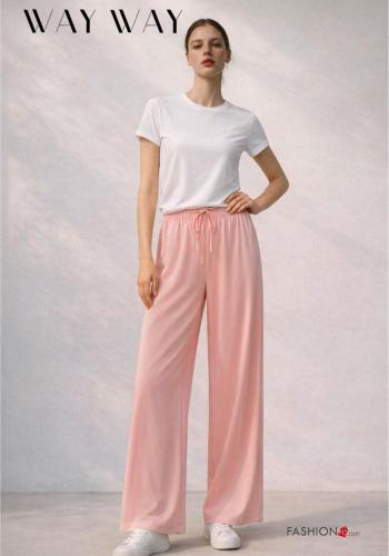 Pantalone con coulisse con elastico