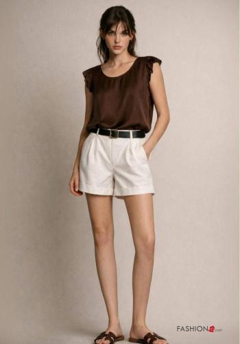 Cotton Trousers with belt - ph 1