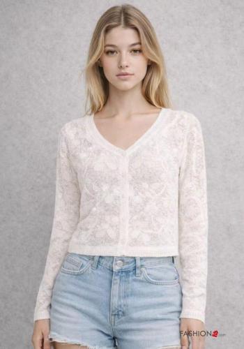 Chemise en Coton à col en V