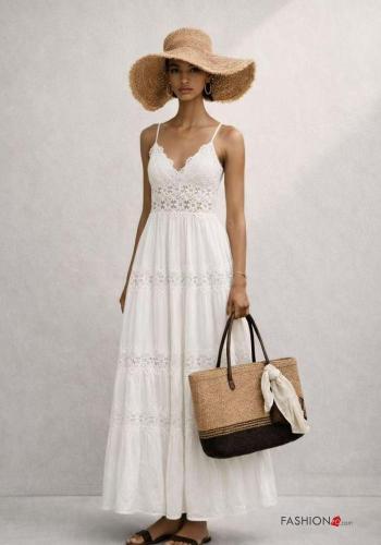 backless Dress with cups with shoulder pads