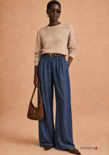 Hose mit Gürtel mit Taschen - ph 1