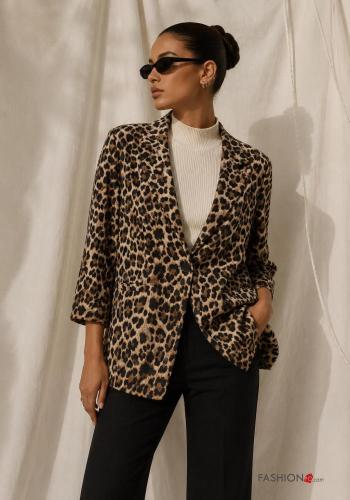 Blazer con bolsillos