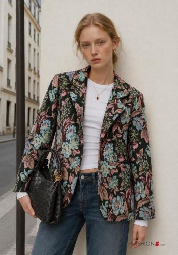 Cotton Blazer with buttons