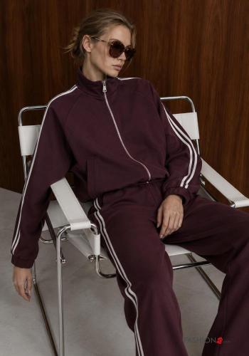Jacket Rollneck with zip with pockets