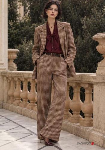 Pantalones con cinturón con bolsillos - ph 1