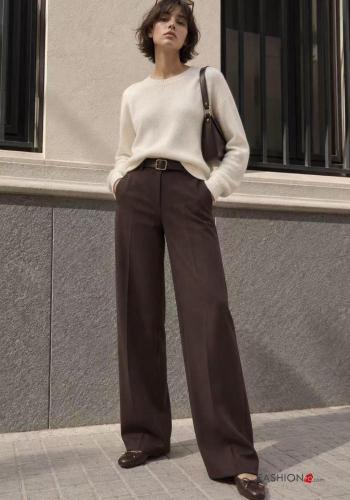 Trousers with belt with pockets - ph 1