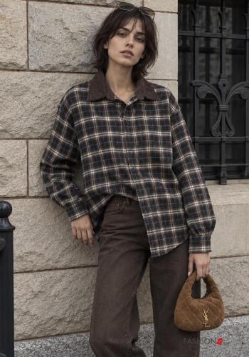 Camisa de Algodón con botones