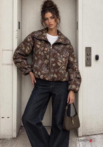 Chaqueta de Algodón con cremallera