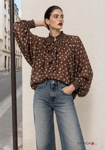 Shirt with bow